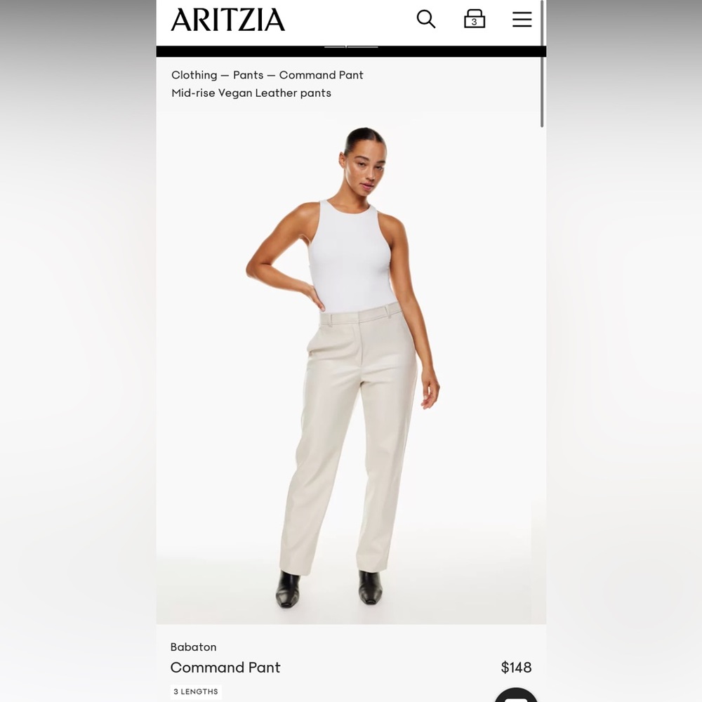 Aritzia Babaton Command Pant